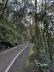 Flacher Start am Moñtana del Agua