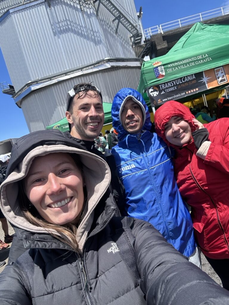 Support Crew am Roque de los Muchachos